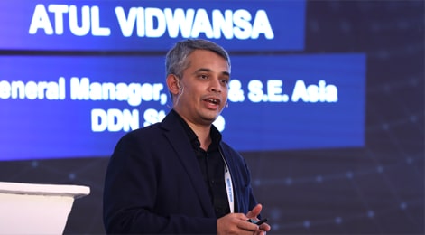 Keynote Speech being presented by leading experts in the industry about AI, IoTs, ML.